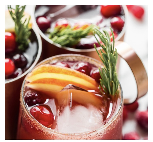 Cranberry Apple Moscow Mule